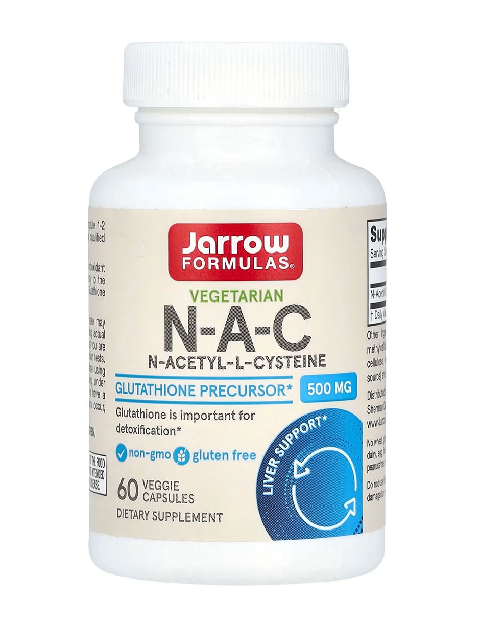 NAC vegetariano 500 mg 60 cápsulas con N-Acetyl Cysteine NAC vegetariano 500 mg 60 cápsulas con N-Acetyl Cysteine