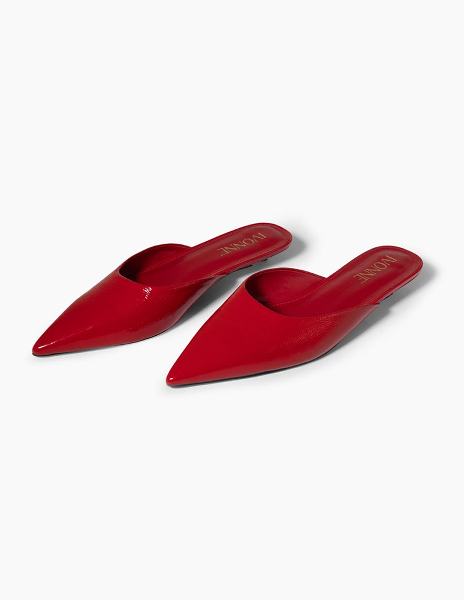Zapatilla piel bovino casual chic 2