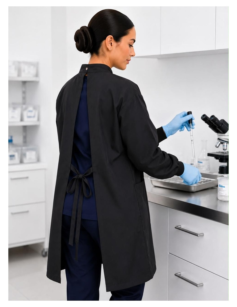 Bata de laboratorio para mujer 5