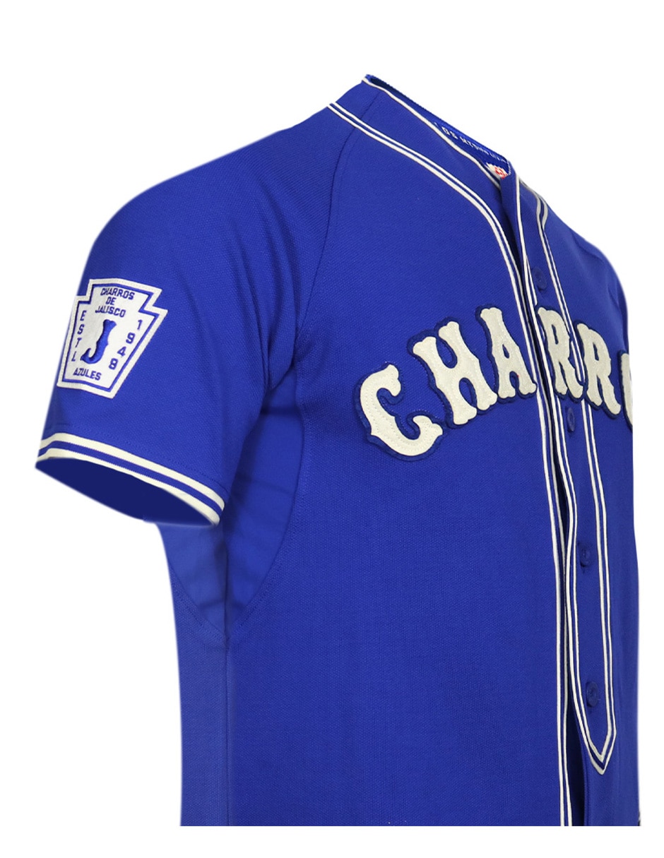Jersey de charros de jalisco conmemorativo de manga corta para hombre 2