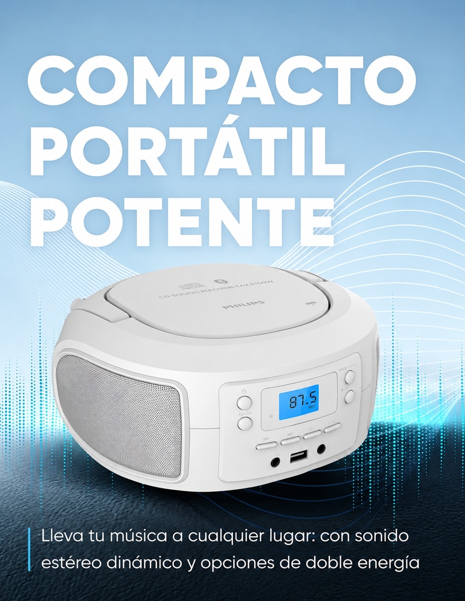 Radiograbadora TAZ4300W/37
