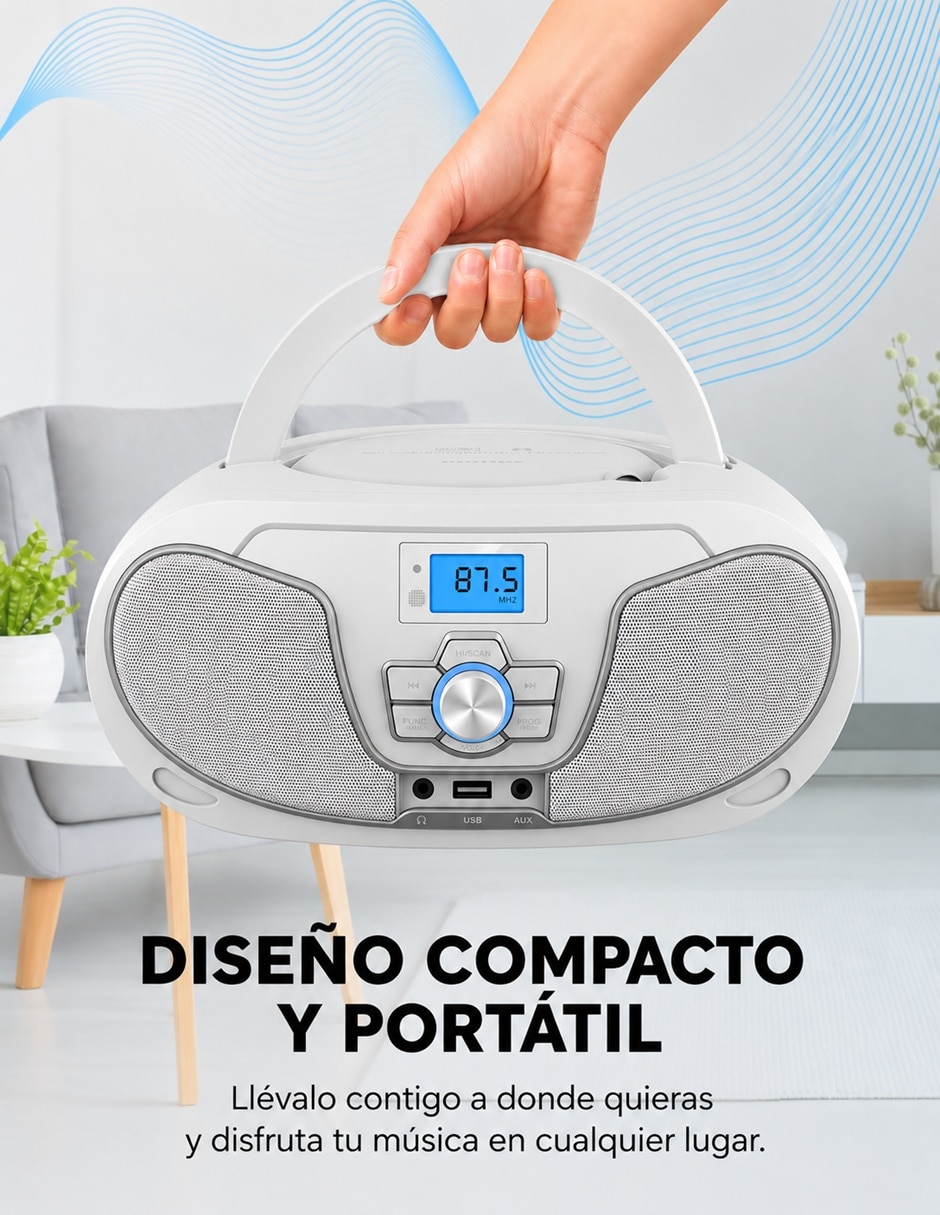 Radiograbadora Philips TAZ3300W/37