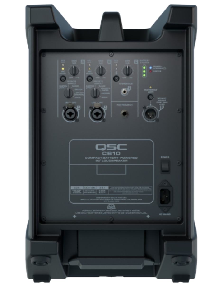 Bocina recargable CB10 Loudspeaker alámbrica e inalámbrica 5
