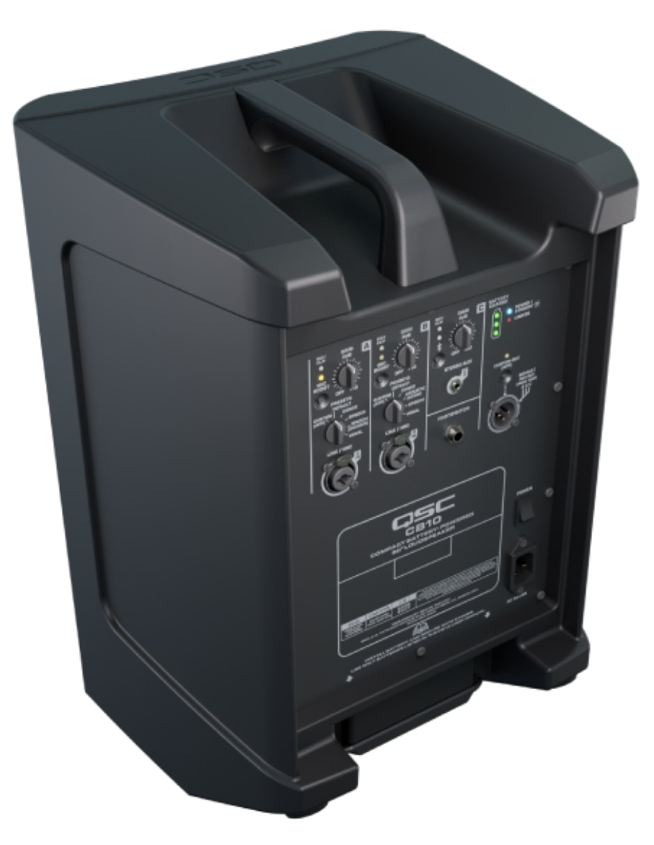 Bocina recargable CB10 Loudspeaker alámbrica e inalámbrica