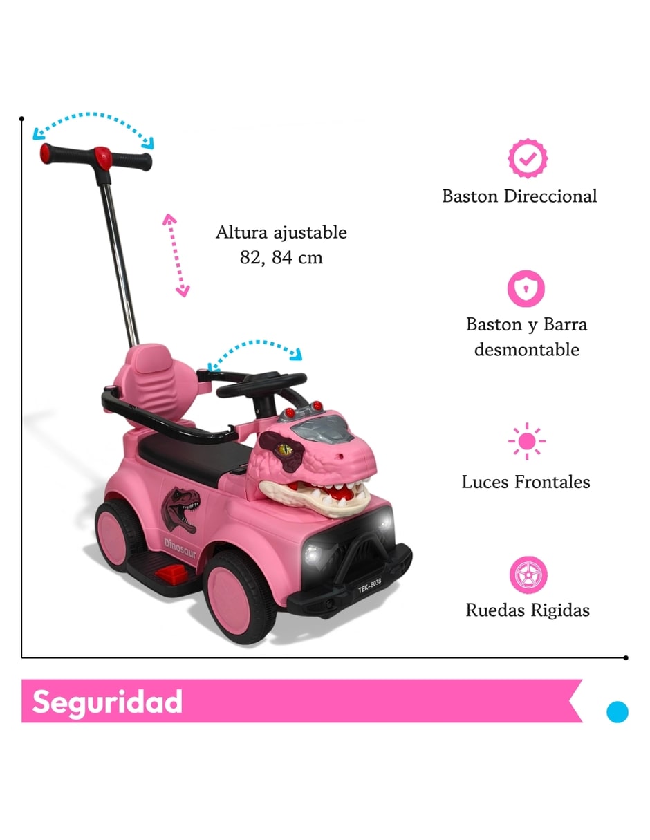 Montable con control remoto dinosaurio de batería unisex 2