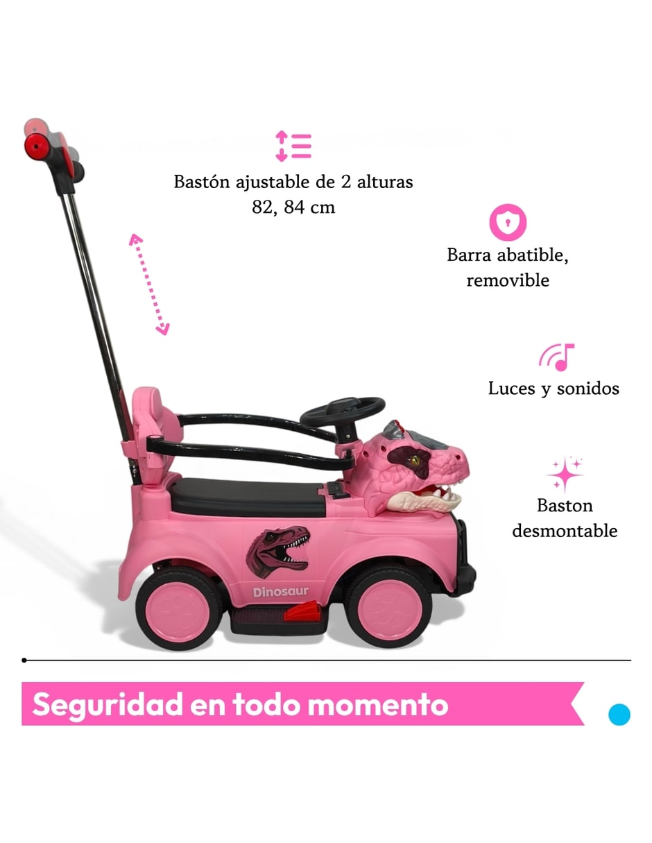 Montable con control remoto dinosaurio de batería unisex 6