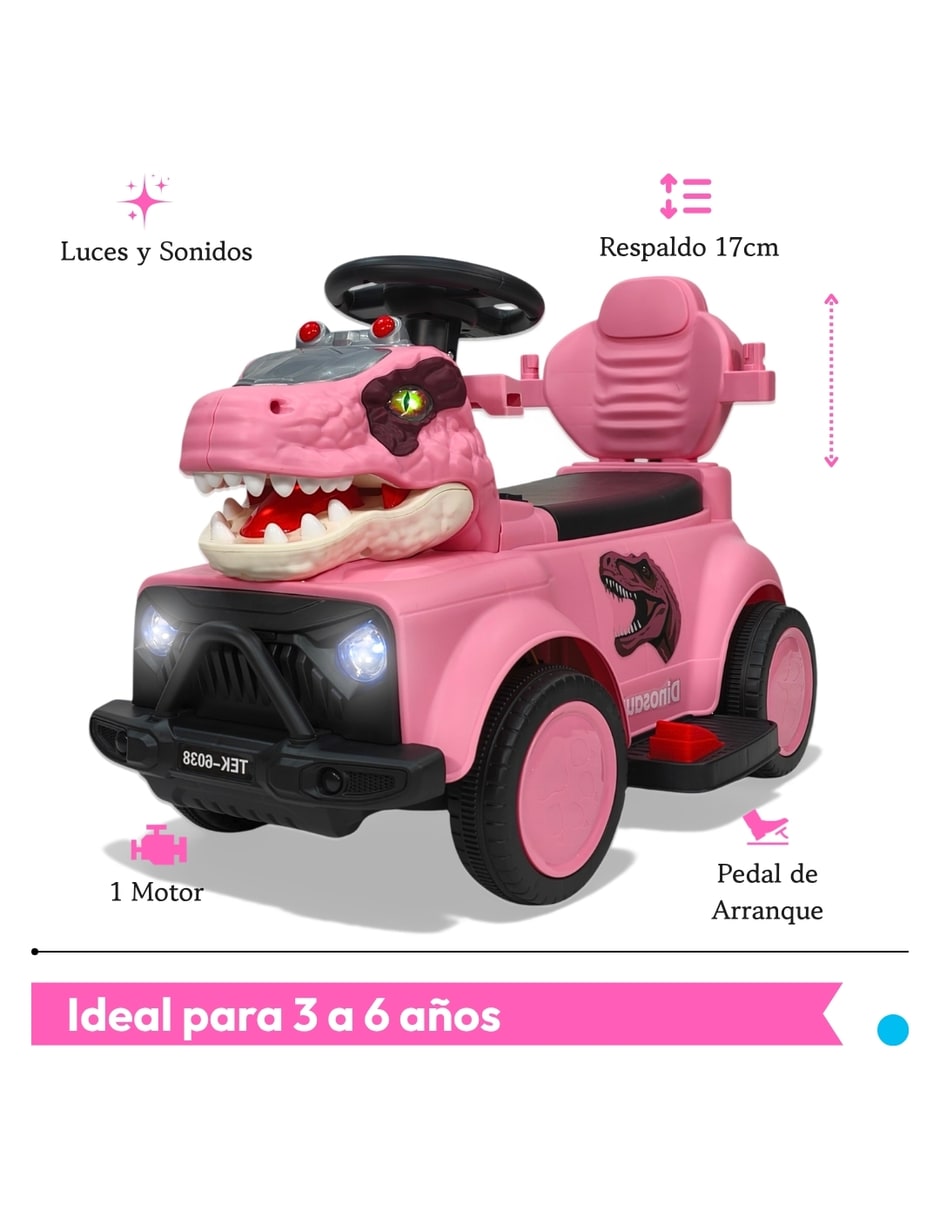 Montable con control remoto dinosaurio de batería unisex 7