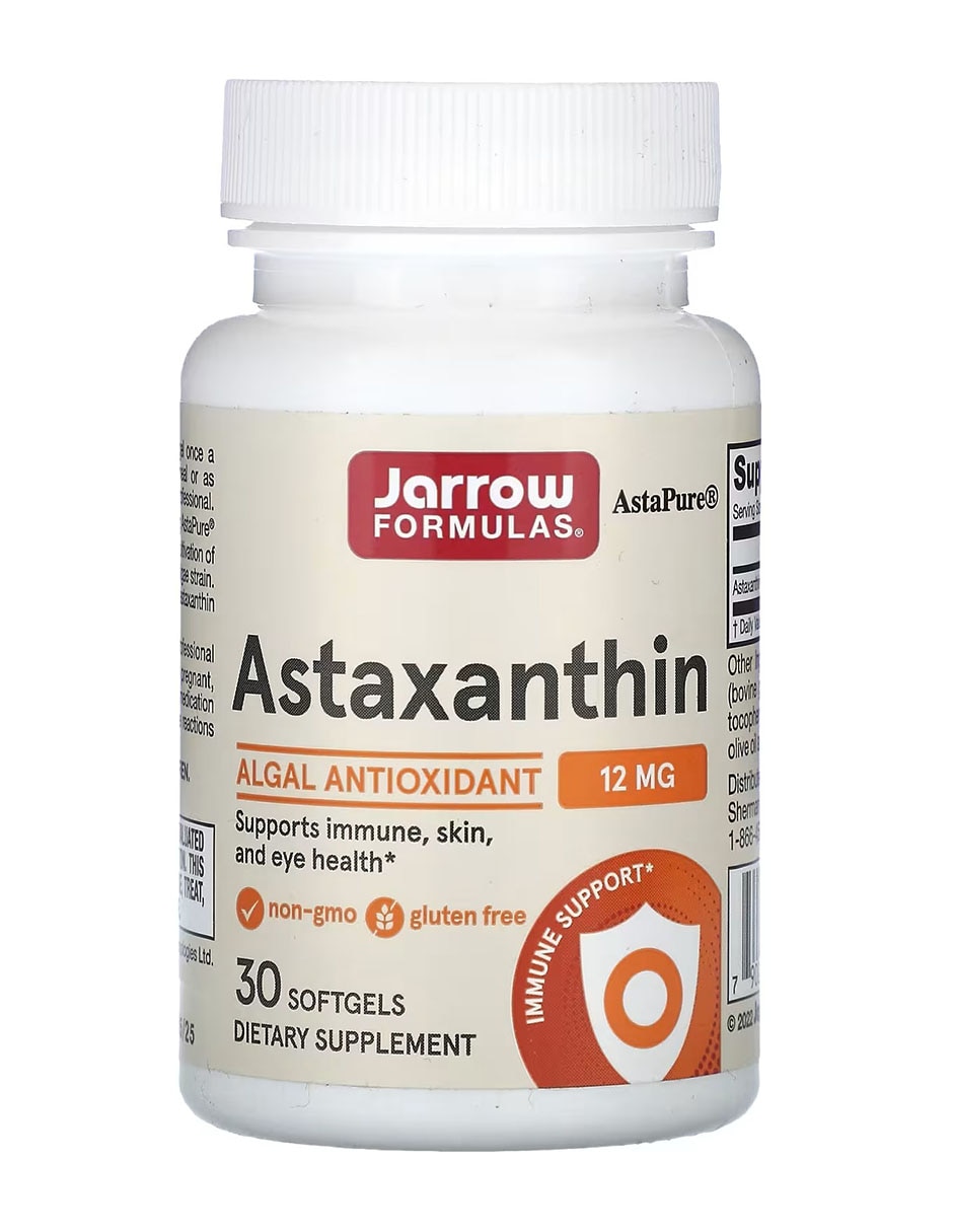 Astaxantina 12 mg 30 cápsulas 1