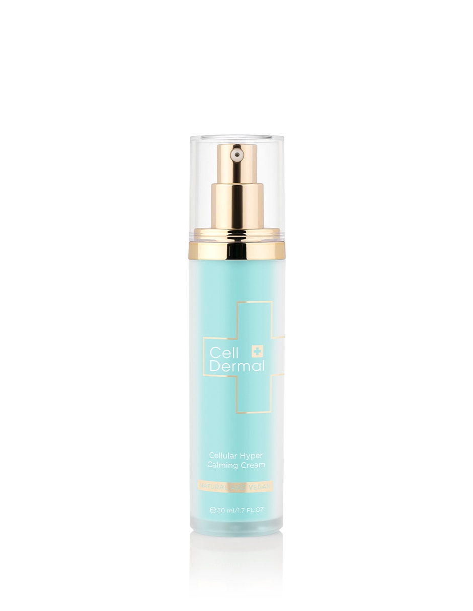 Crema facial recomendada para calmar y aliviar la piel día y noche cellular hyper calming para piel sensible