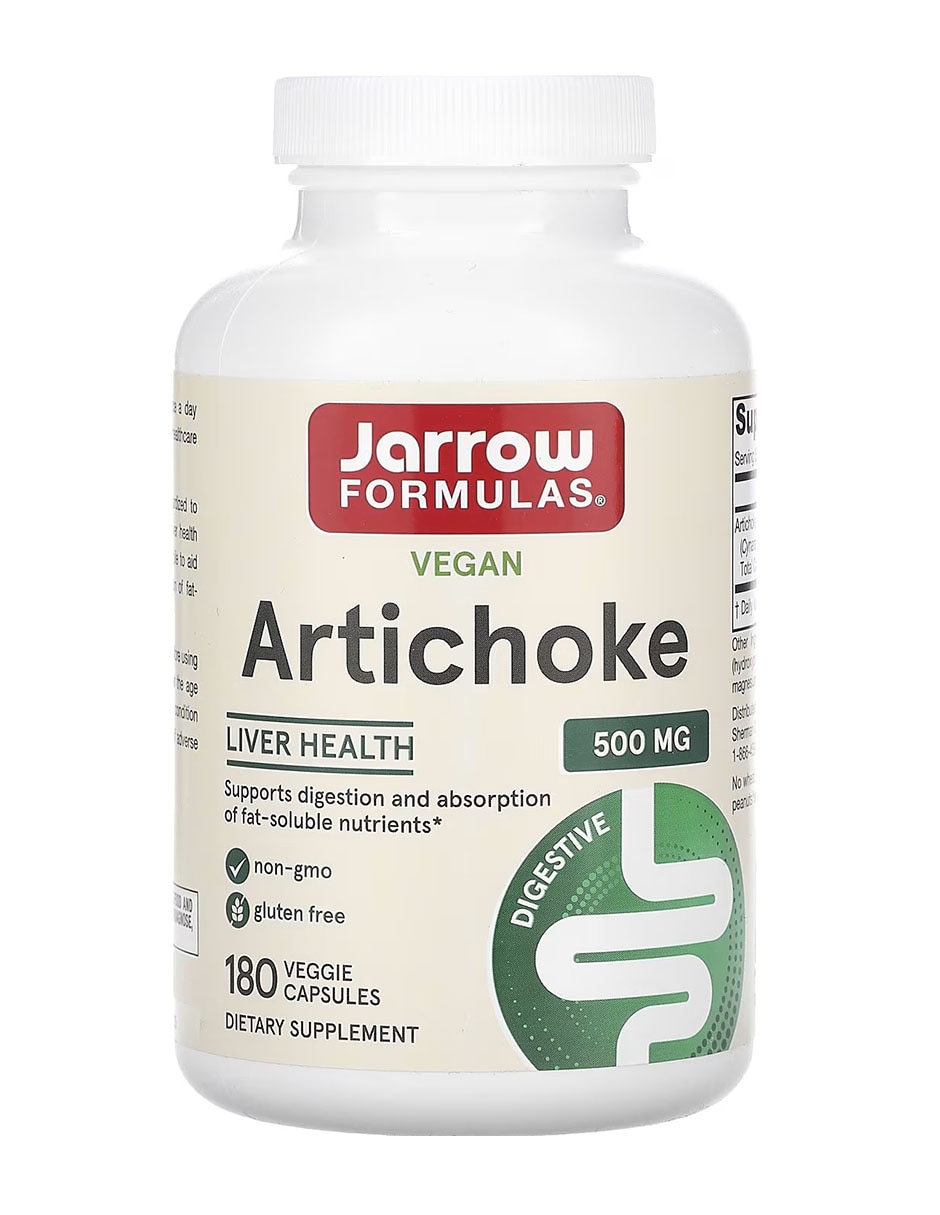 Alcachofa 500 mg 180 cápsulas con Diente de León y Semillas de Cardo 1
