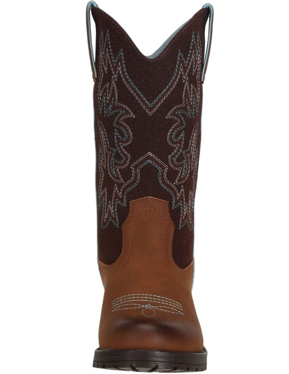 Bota cowboy arriba del tobillo para mujer 5