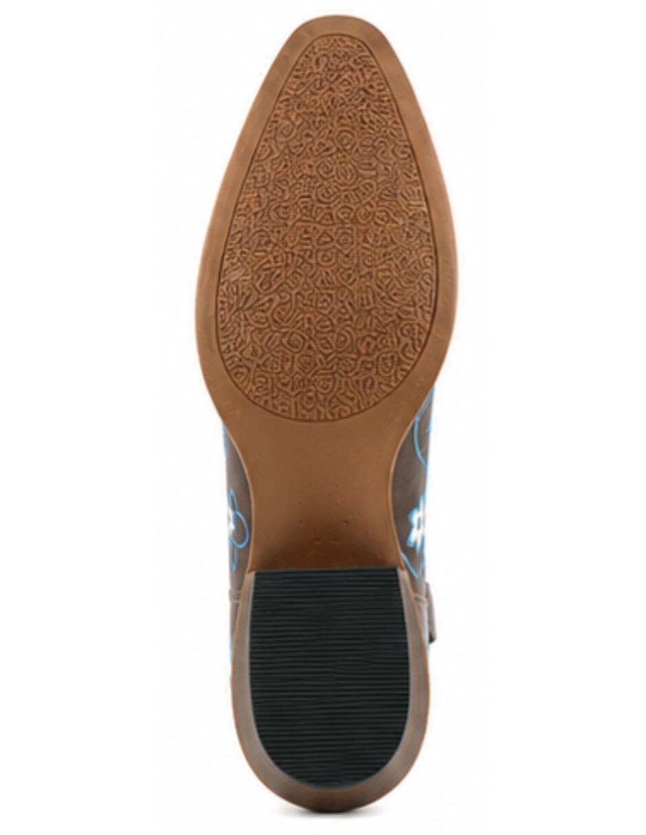 Bota cowboy arriba del tobillo para mujer 3
