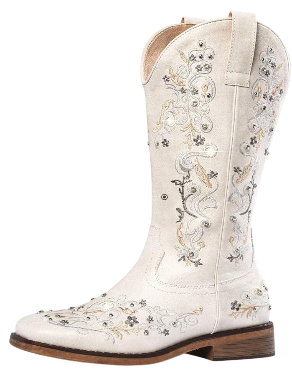 Bota cowboy arriba del tobillo para mujer Bota cowboy arriba del tobillo para mujer