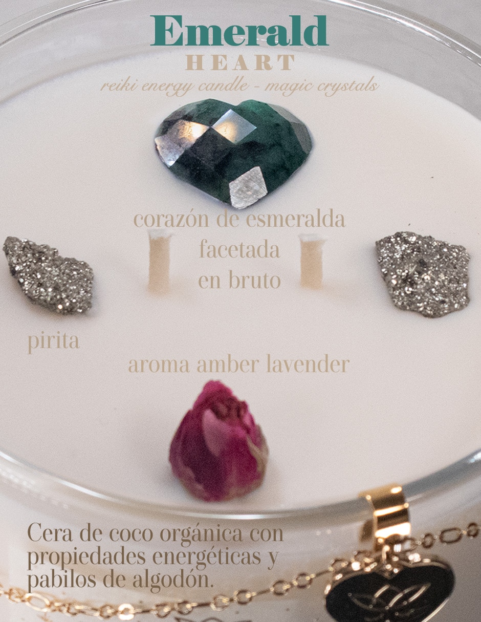 Vela aromática Home aroma Amber wood 2