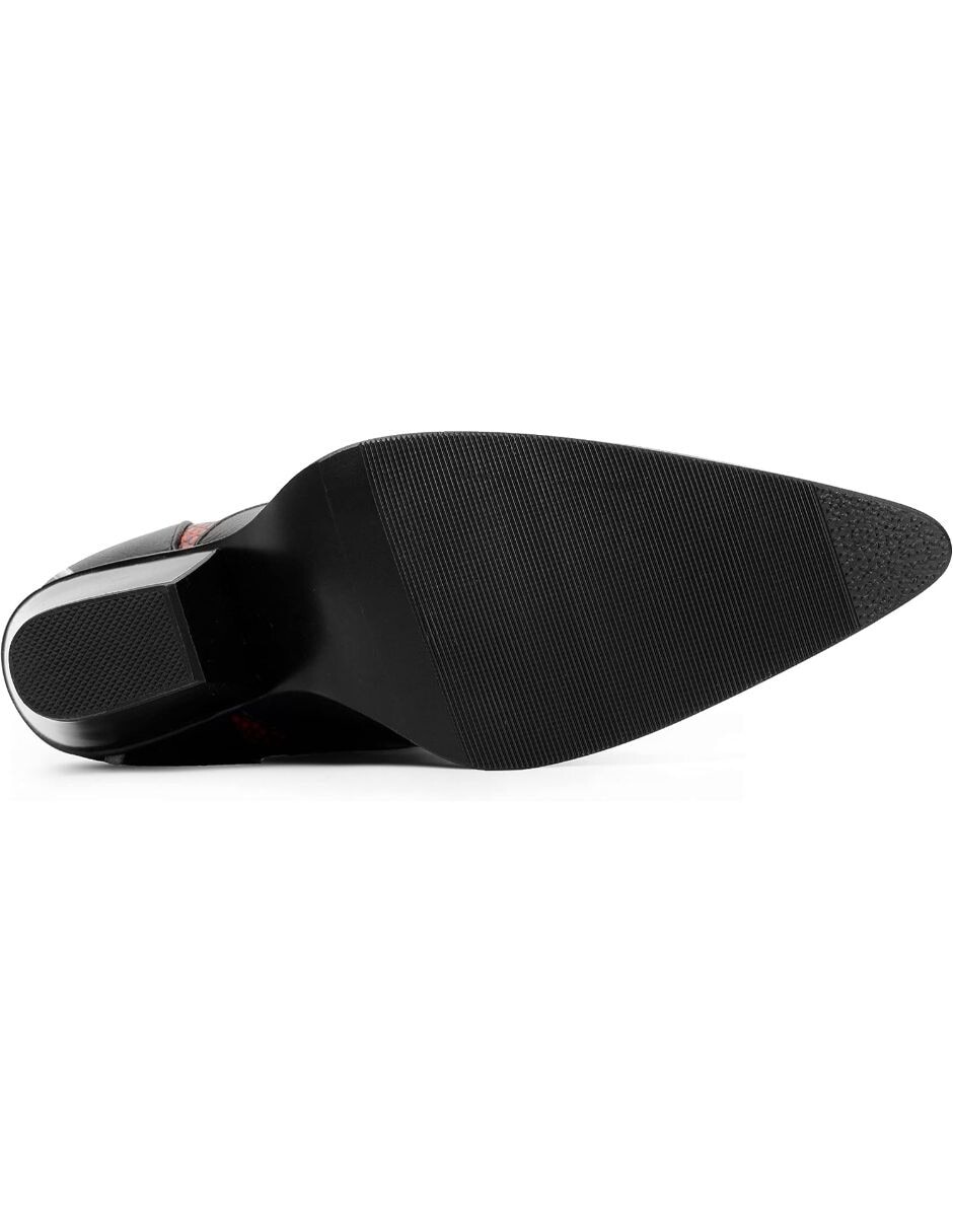 Bota cowboy arriba del tobillo gwin para mujer