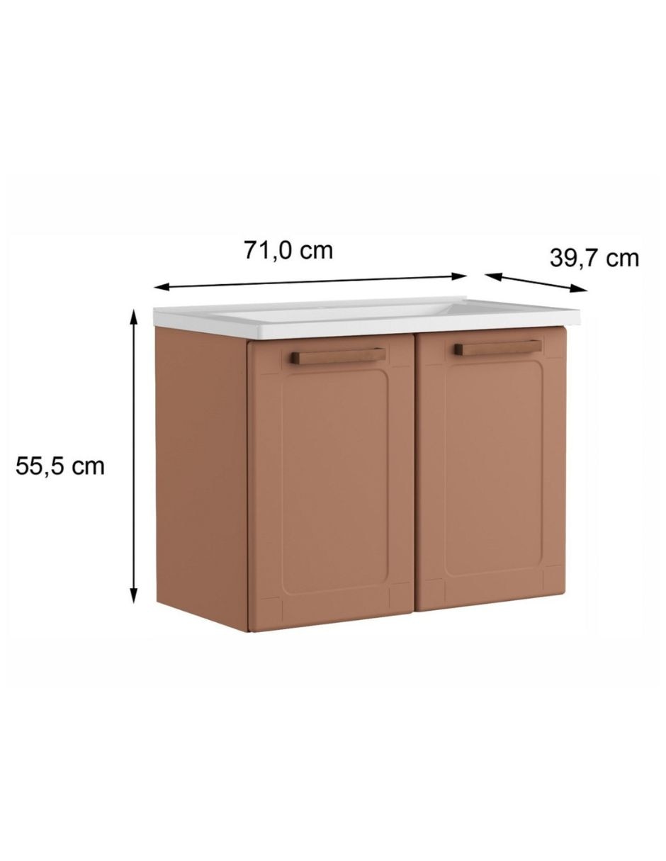 Lavabo empotrable Bertolini