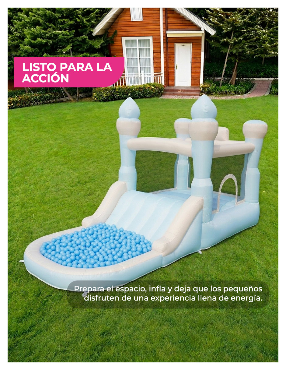 Brincolin inflable forma de Castillo 5