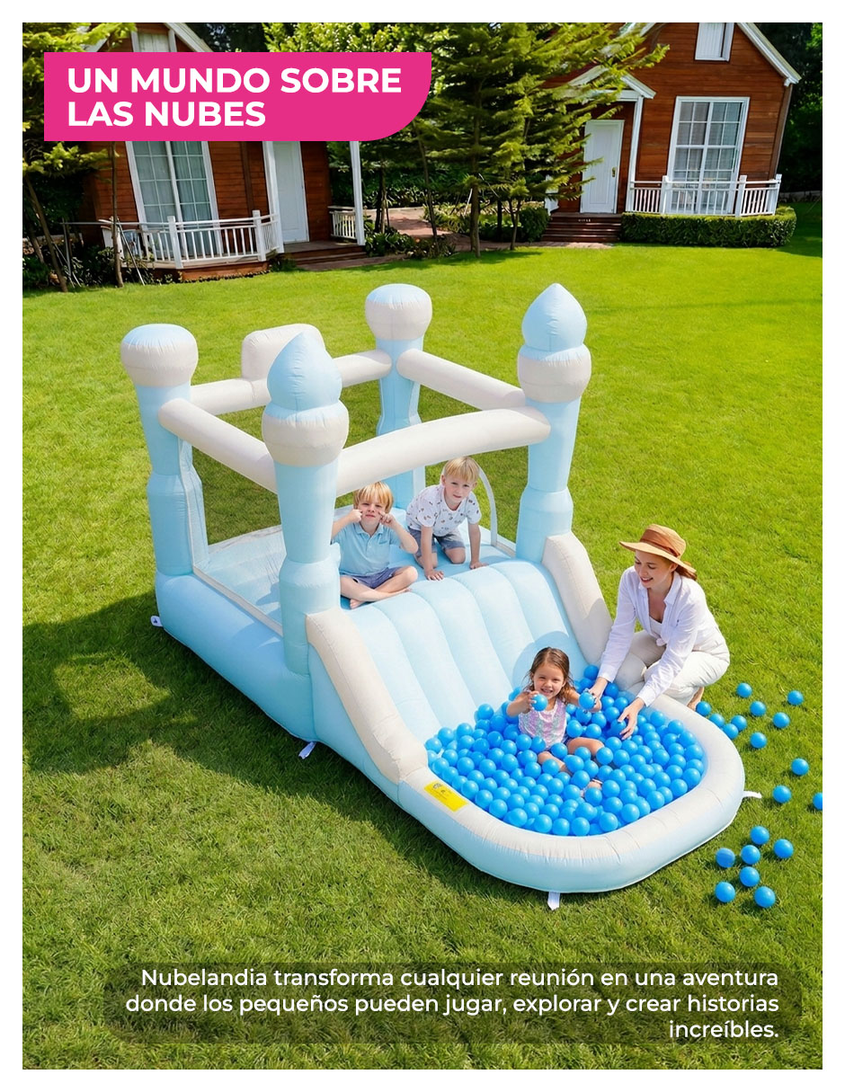 Brincolin inflable forma de Castillo 4