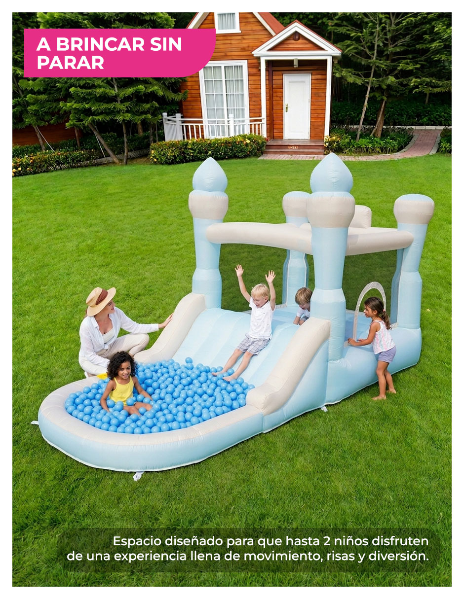 Brincolin inflable forma de Castillo 3