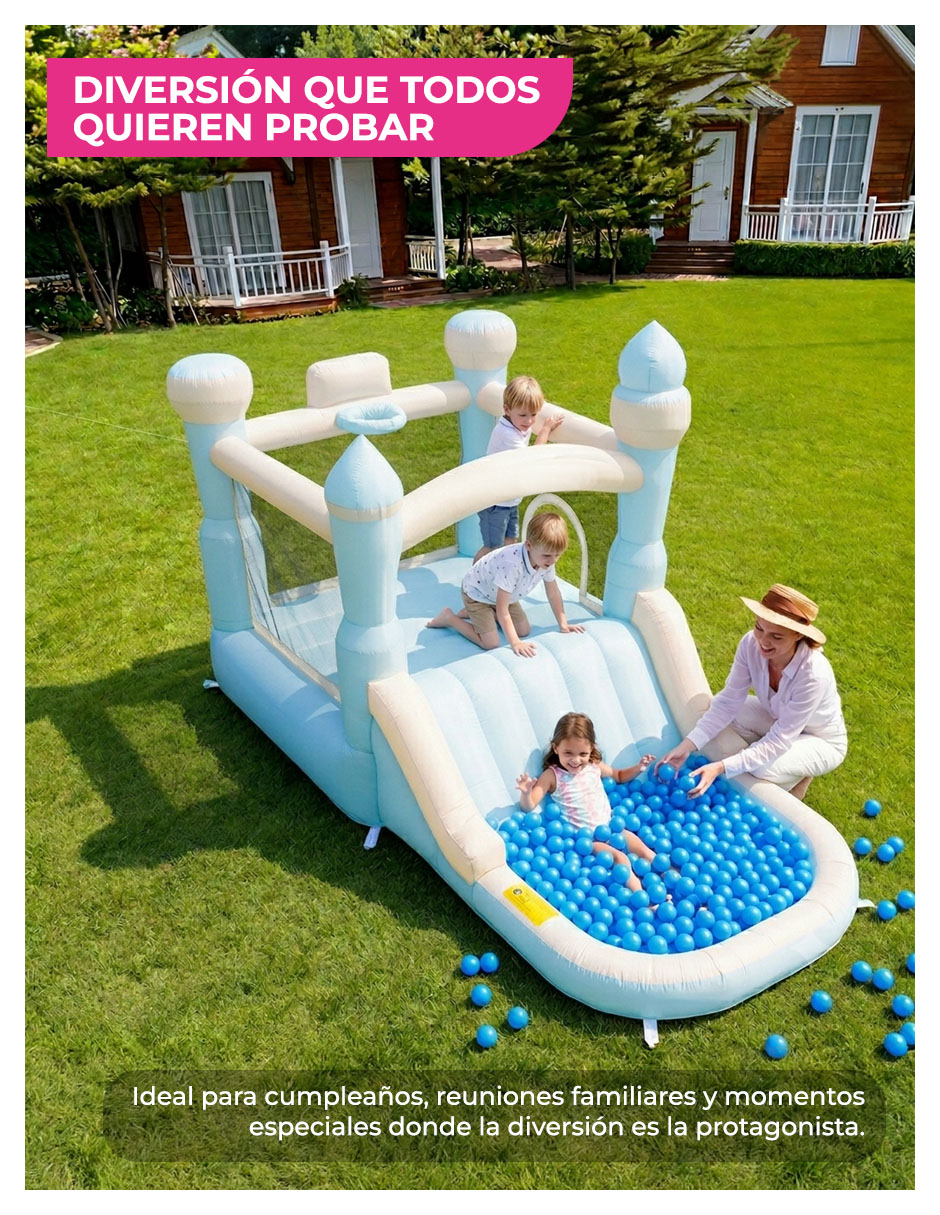 Brincolin inflable forma de Castillo 2