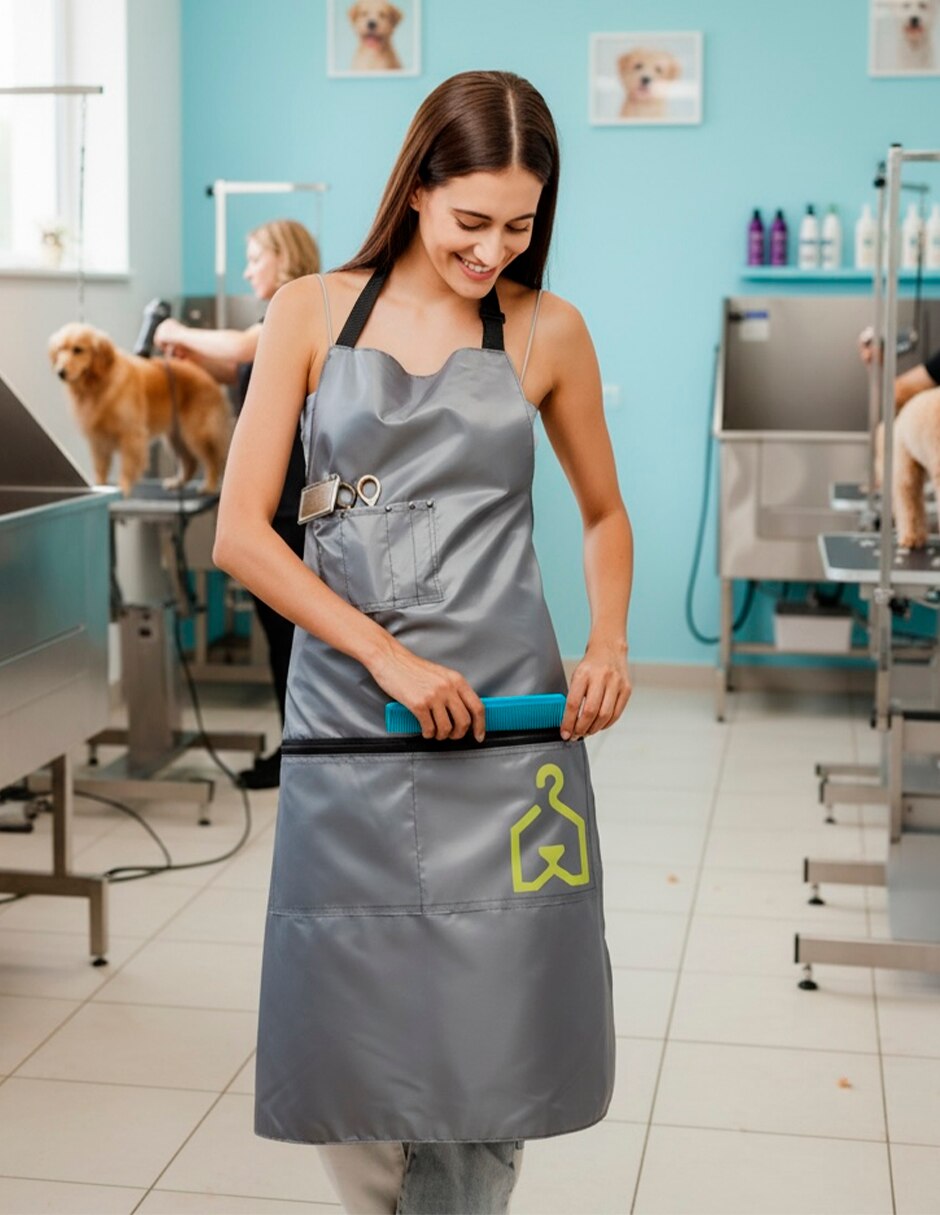 Mandil para estetica canina Family Too Mandil extended canino