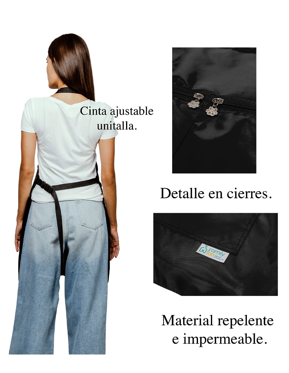 Mandil para estetica canina Mandil extended canino 2