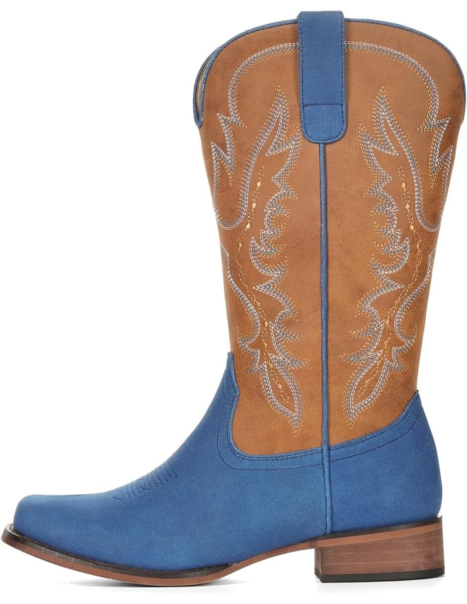 Bota cowboy arriba del tobillo para mujer Bota cowboy arriba del tobillo para mujer