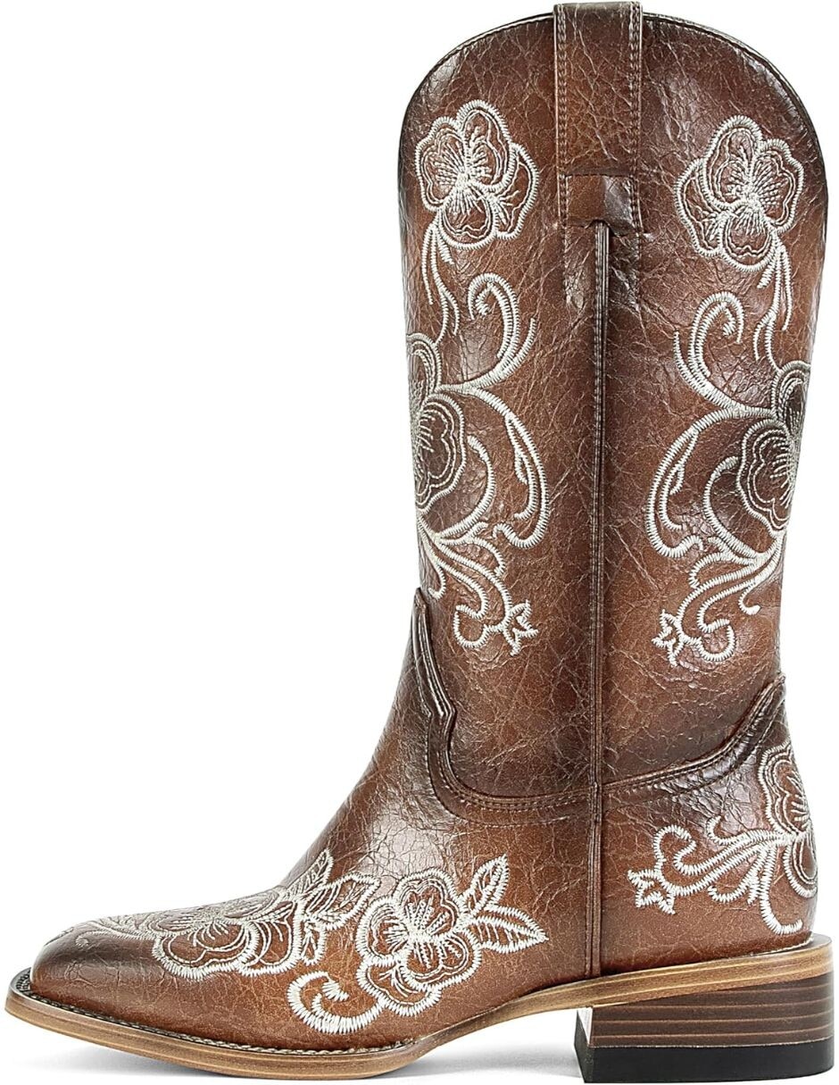 Bota cowboy arriba del tobillo para mujer Bota cowboy arriba del tobillo para mujer