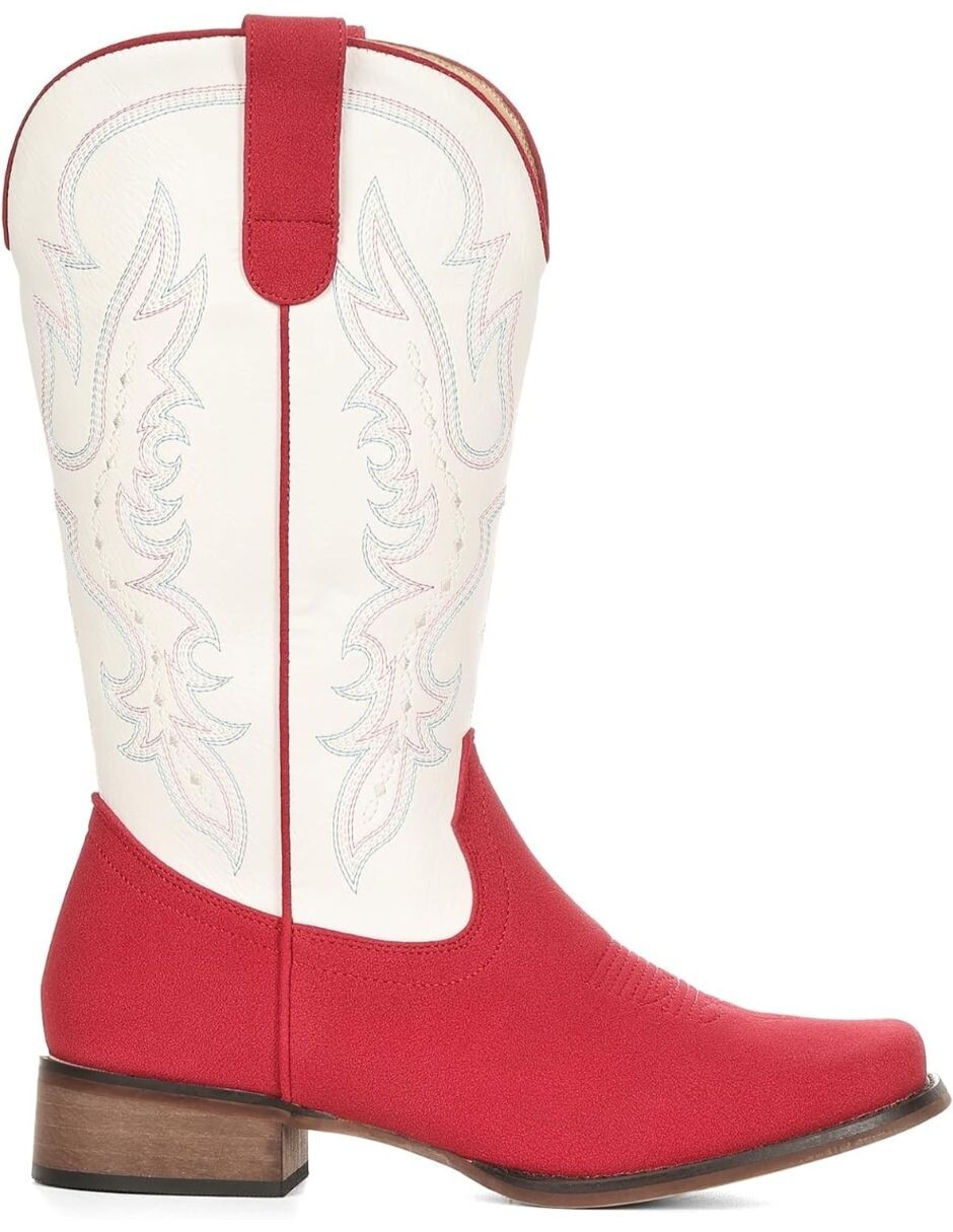 Bota cowboy arriba del tobillo para mujer 3