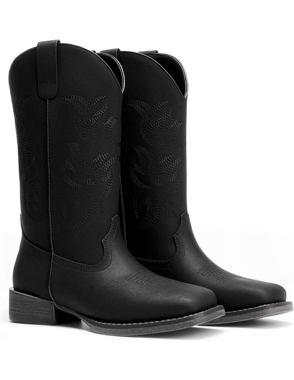 Bota cowboy arriba del tobillo gwin para mujer
