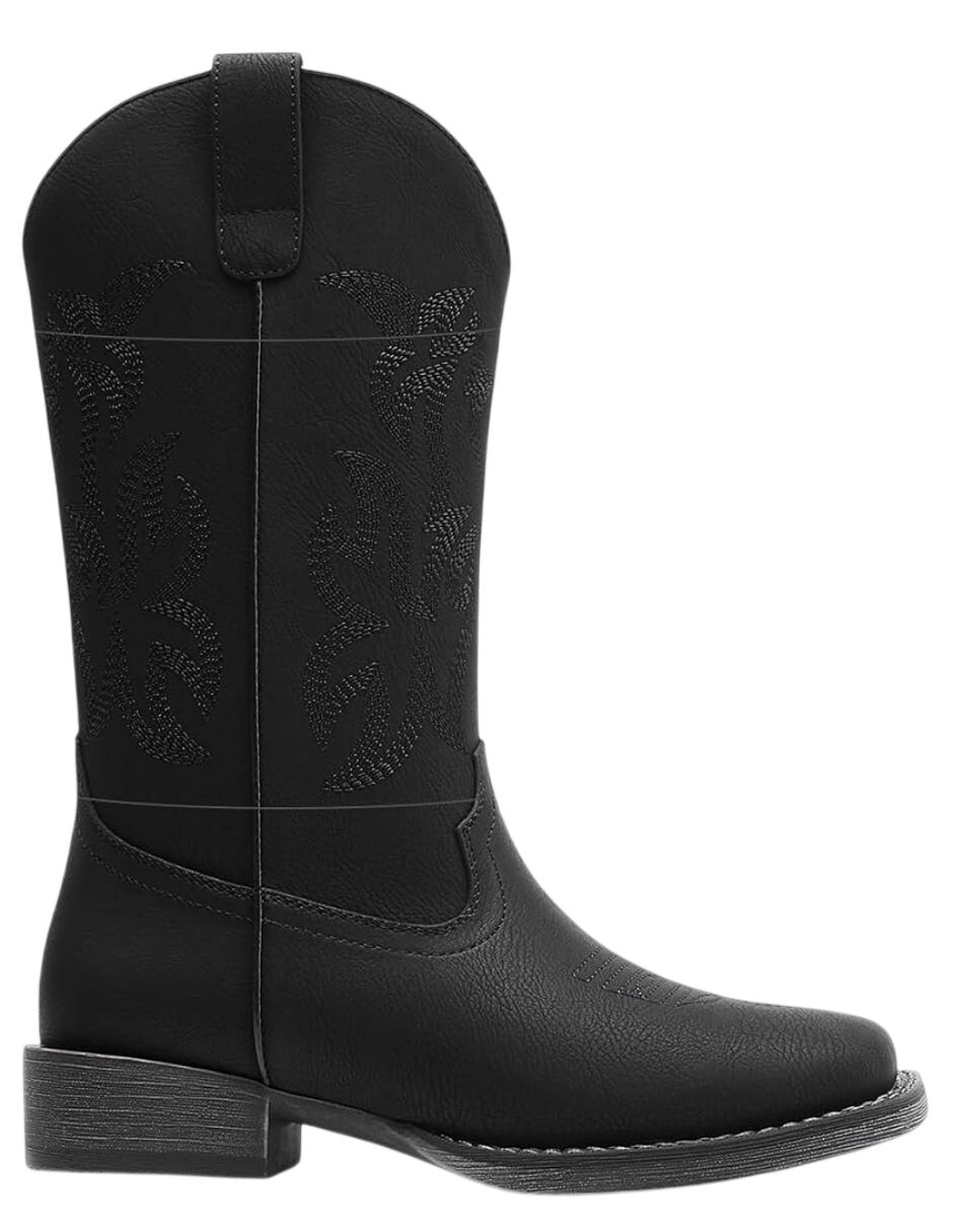 Bota cowboy arriba del tobillo gwin para mujer