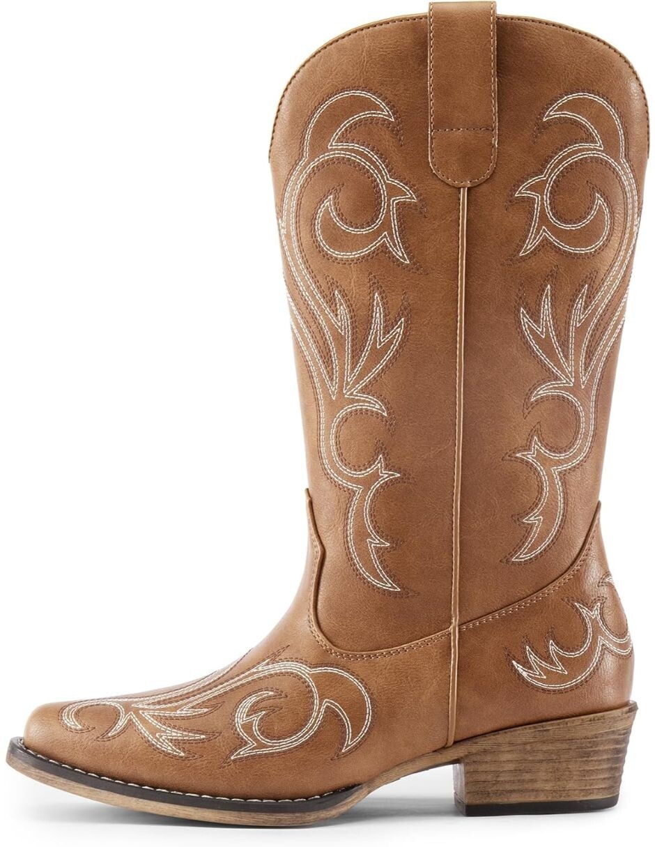 Bota cowboy arriba del tobillo gwin para mujer
