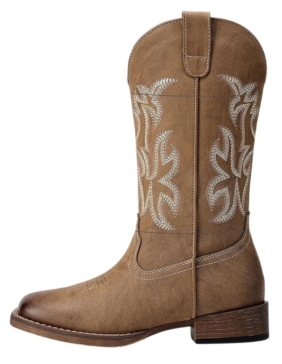Bota cowboy arriba del tobillo gwin para mujer