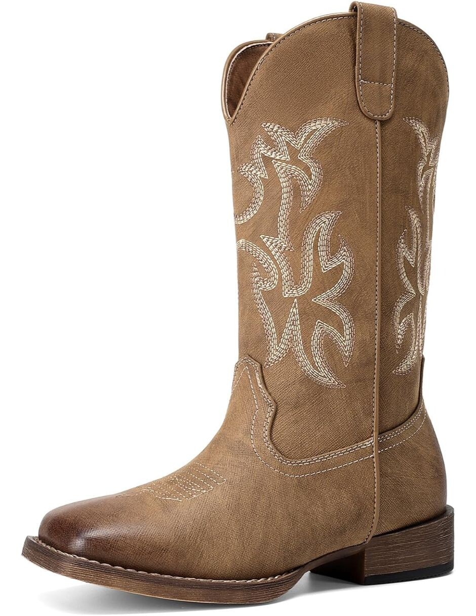 Bota cowboy arriba del tobillo gwin para mujer
