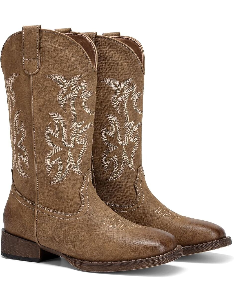 Bota cowboy arriba del tobillo gwin para mujer