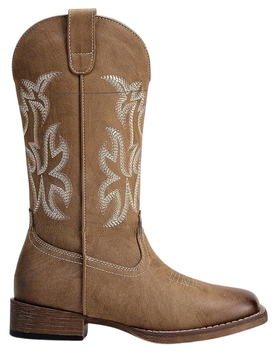 Bota cowboy arriba del tobillo gwin para mujer