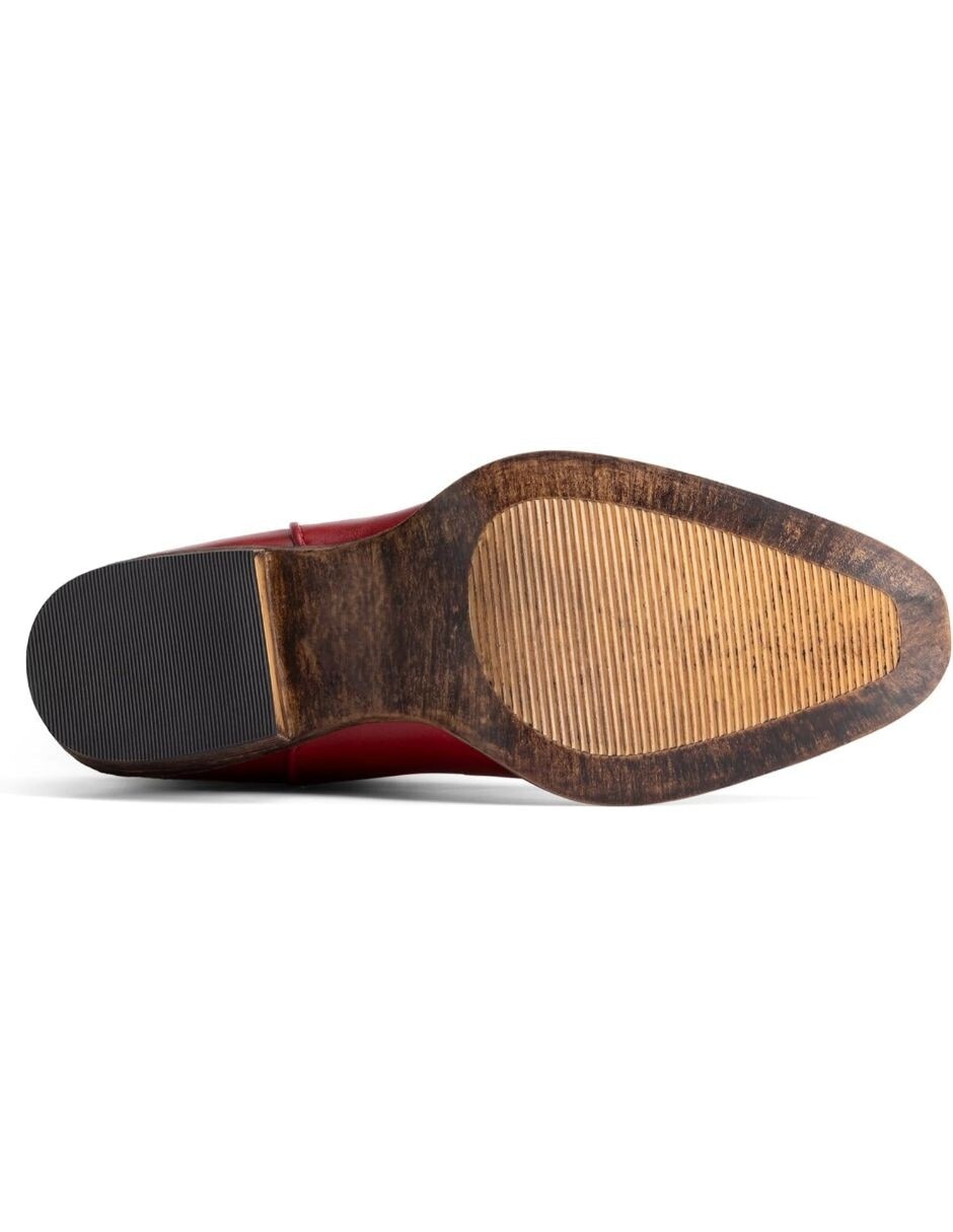 Bota cowboy arriba del tobillo para mujer 3