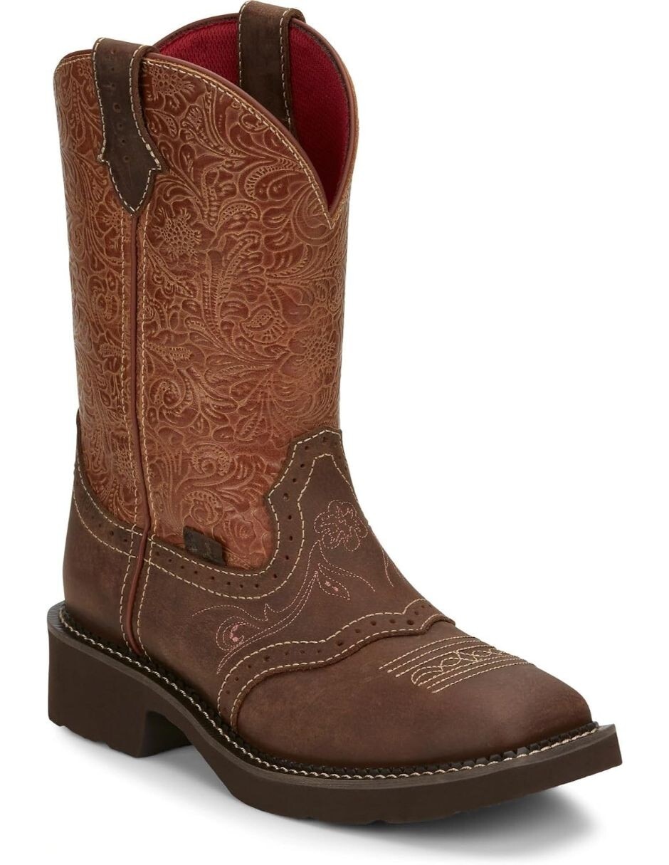 Bota cowboy arriba del tobillo para mujer 2
