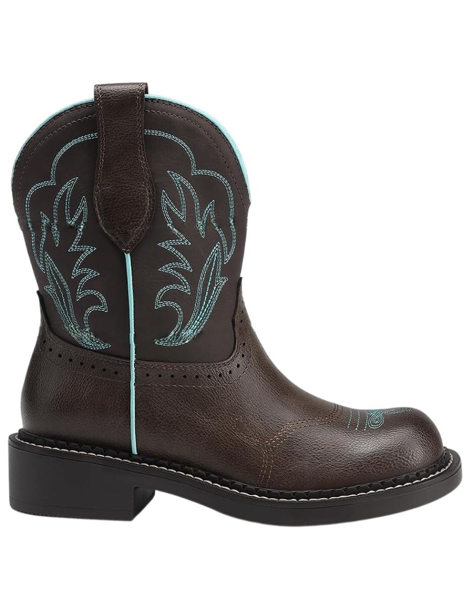 Bota cowboy arriba del tobillo para mujer 3