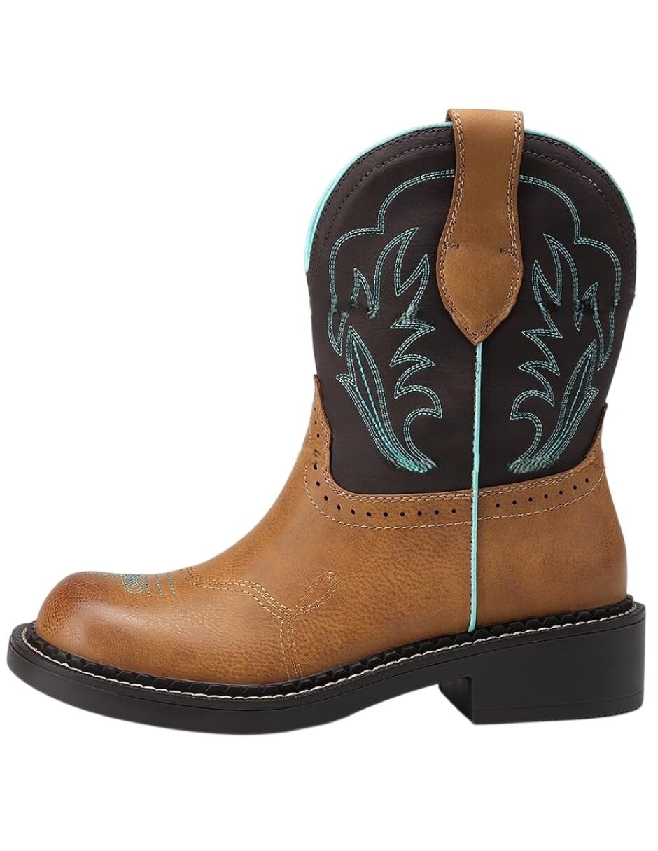 Bota cowboy arriba del tobillo gwin para mujer