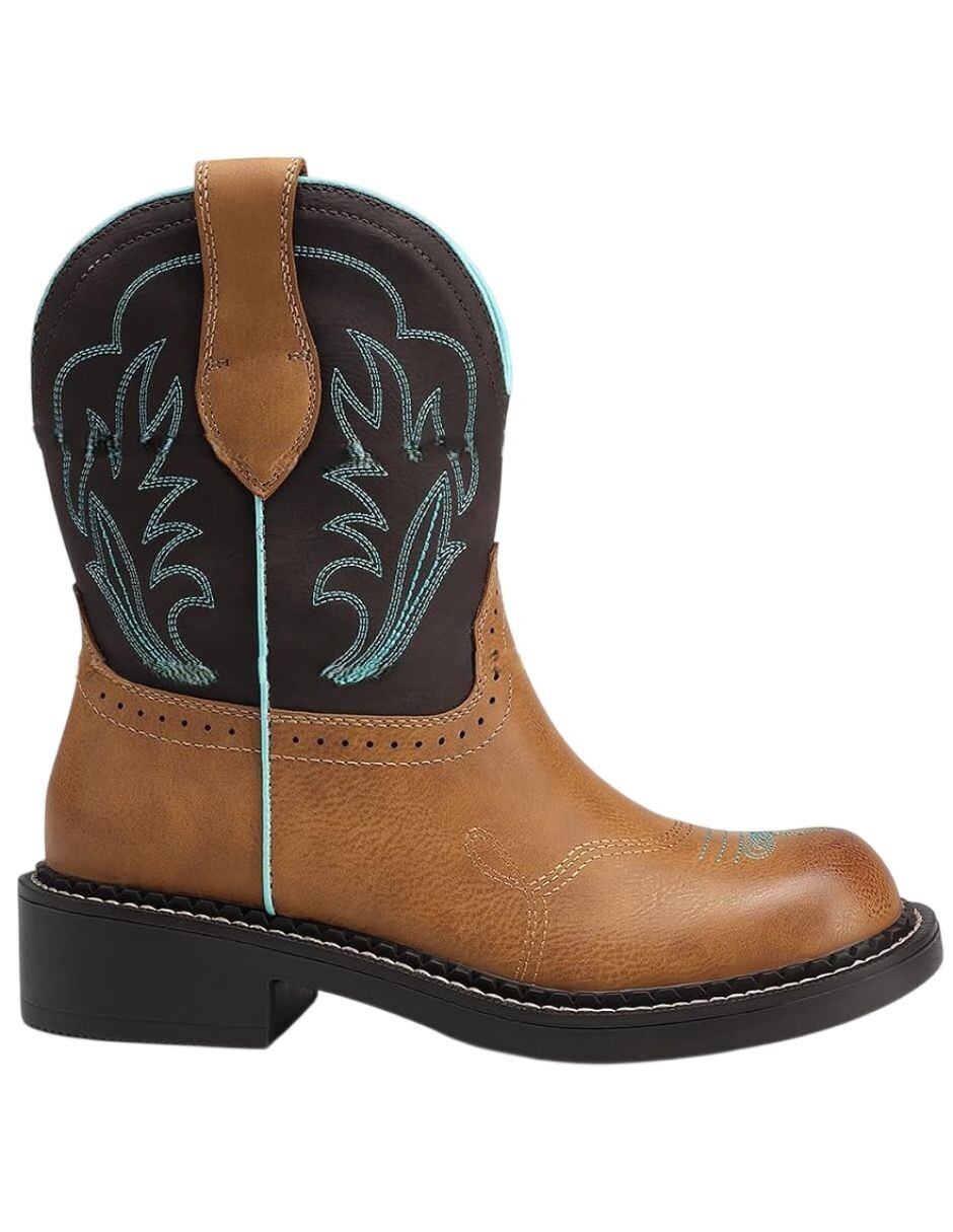 Bota cowboy arriba del tobillo gwin para mujer