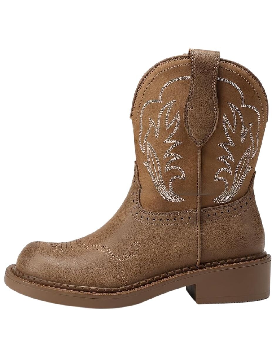 Bota cowboy arriba del tobillo gwin para mujer