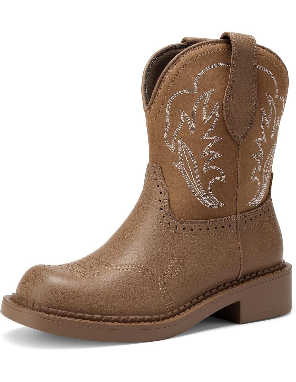 Bota cowboy arriba del tobillo gwin para mujer