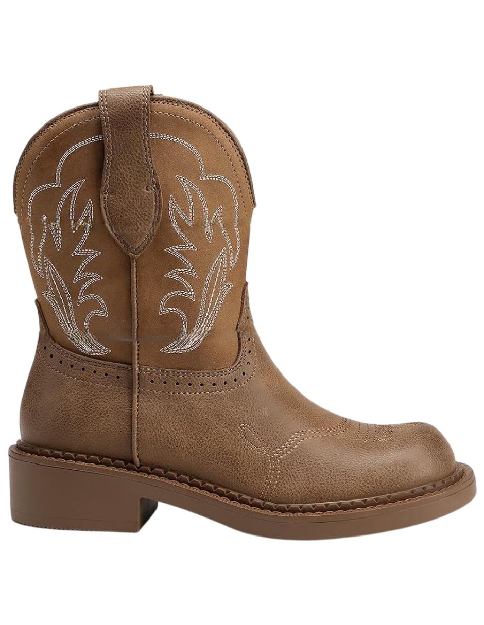 Bota cowboy arriba del tobillo gwin para mujer