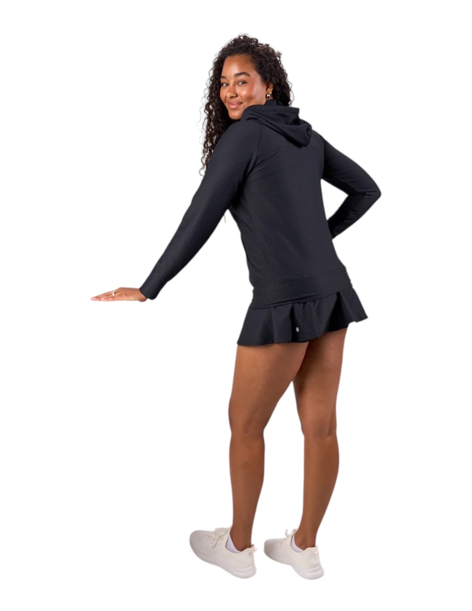 Chamarra casual black clover nala jacket para mujer
