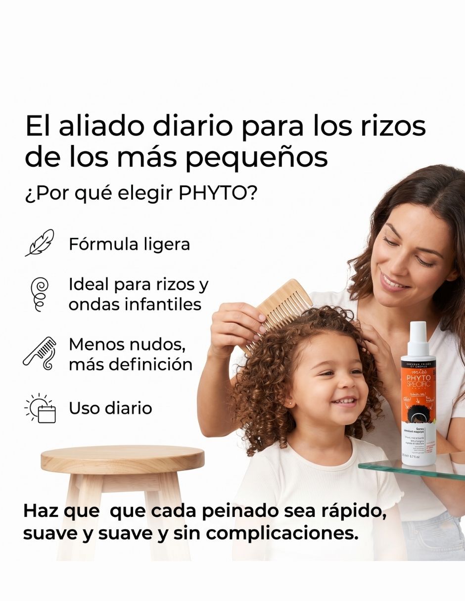 ERROR EN GRUPO DE ARTICULO REGRESAR A QA Spray para cabello rizado Miss Phyto Specific Spray Démêlant Magique Phyto 200 ml
