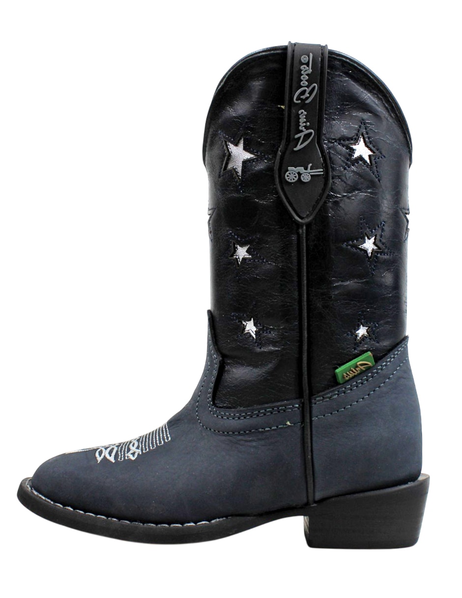 Bota de piel Bota Vaquera para niña Bota de piel Bota Vaquera para niña