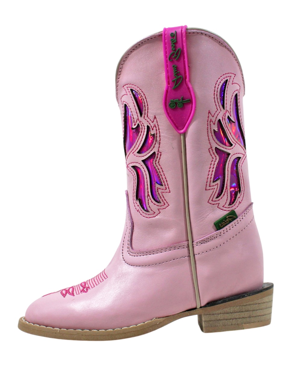 Bota de piel cowboy para niña
