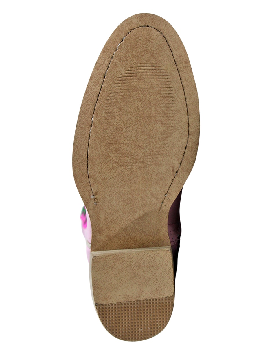 Bota de piel cowboy para niña 7