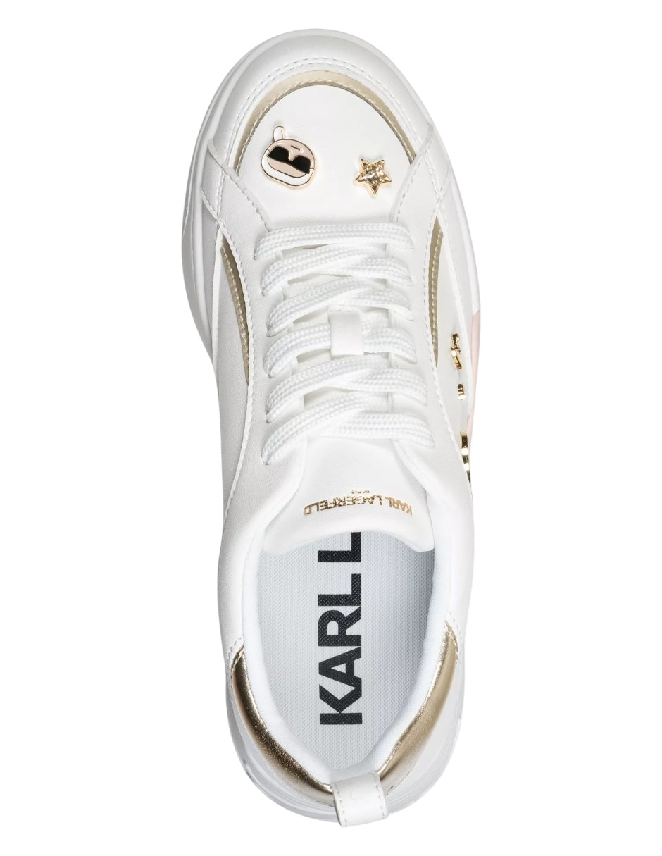 Tenis kl16171ros para mujer 4